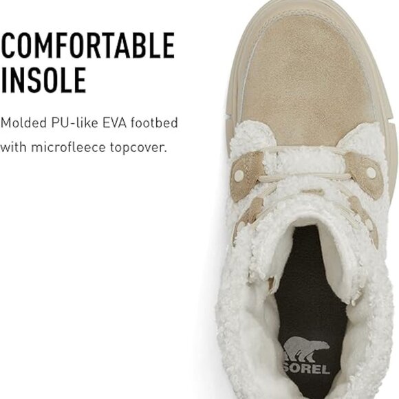 SOREL - Explorer II Joan Insulated Lace-Up Boot Size 8 - Picture 5 of 12